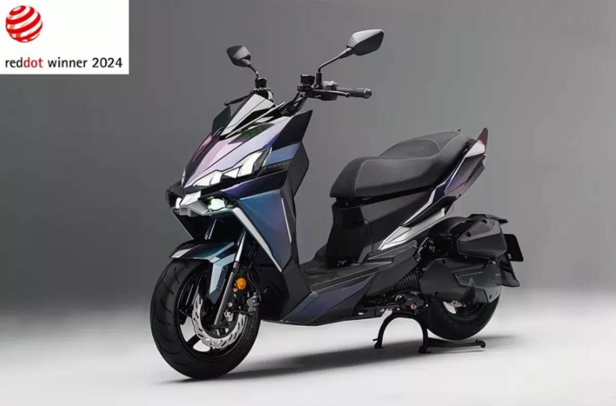 台灣機車首度得獎  新世代SYM機車榮獲紅點設計大獎